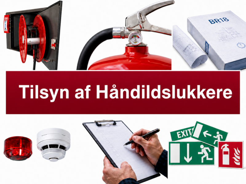 Kontrol af ildslukkere