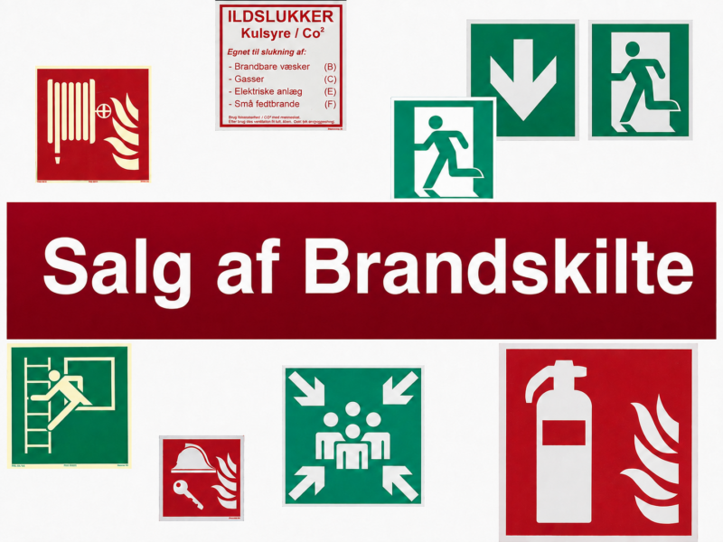 Brand- og Sikkerhedsskilte